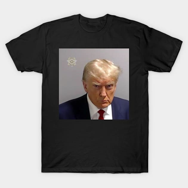 Official DONALD TRUMP MUGSHOT - GREATEST PHOTO EVER TAKEN T-Shirt by colormecolorado